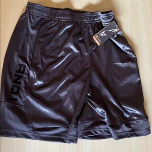 Men's Size L AND1 Nine Iron Gray Athletic Basketball Shorts Performance
